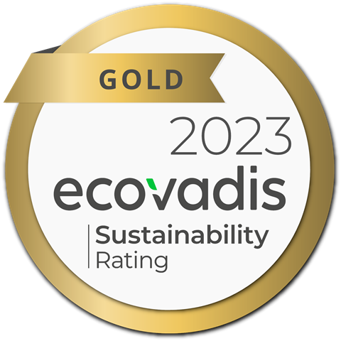 Ecovadis gold medal logotype