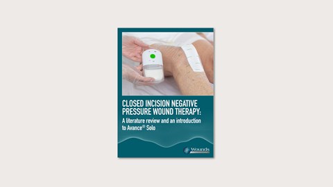 Closed Incision Negative Pressure Wound Therapy -artikkelin etusivu